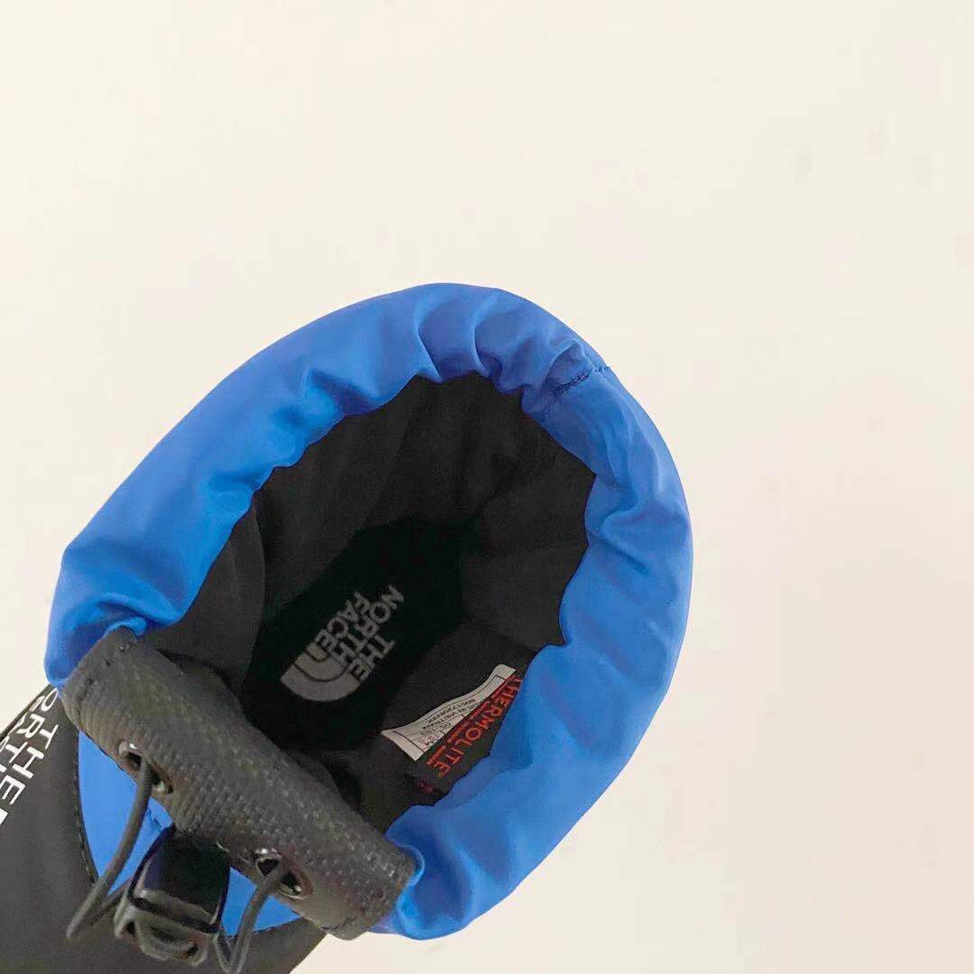 图片[6]-北面高帮儿童雪地靴 尺码：24-39码 让宝贝的脚丫穿上羽绒服，超级暖和宝贝再也不怕冷到脚了❤️防滑耐磨大底✔️内里高帮加绒加厚，保暖舒适❄️-选品中心