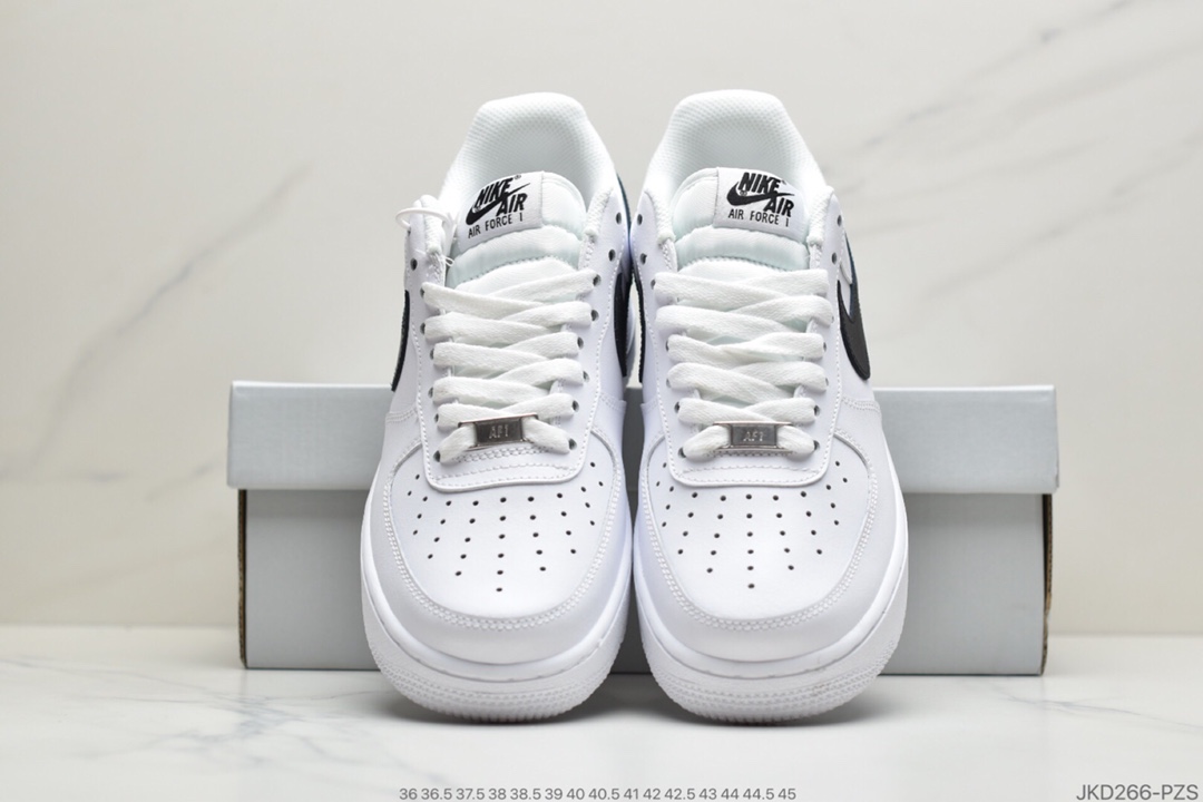 160 公司级 耐克Nike Air Force 1 ”White Black”白黑空军一号低帮 CJ0952-100