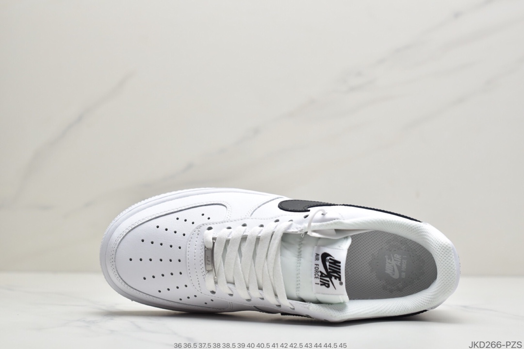 160 公司级 耐克Nike Air Force 1 ”White Black”白黑空军一号低帮 CJ0952-100