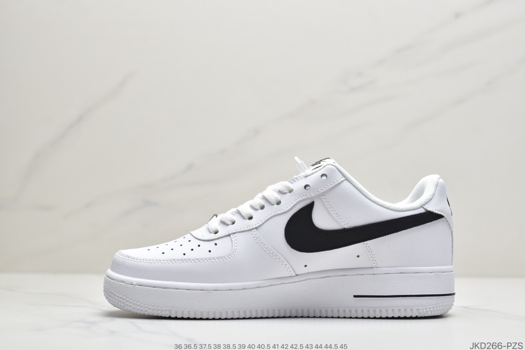 160 公司级 耐克Nike Air Force 1 ”White Black”白黑空军一号低帮 CJ0952-100