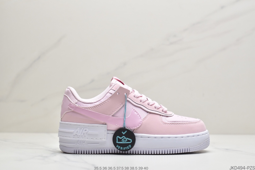 160 公司级NIKE/耐克 Air Force 1 Shadow 空军一号 “马卡龙新配色“ DA4291-100