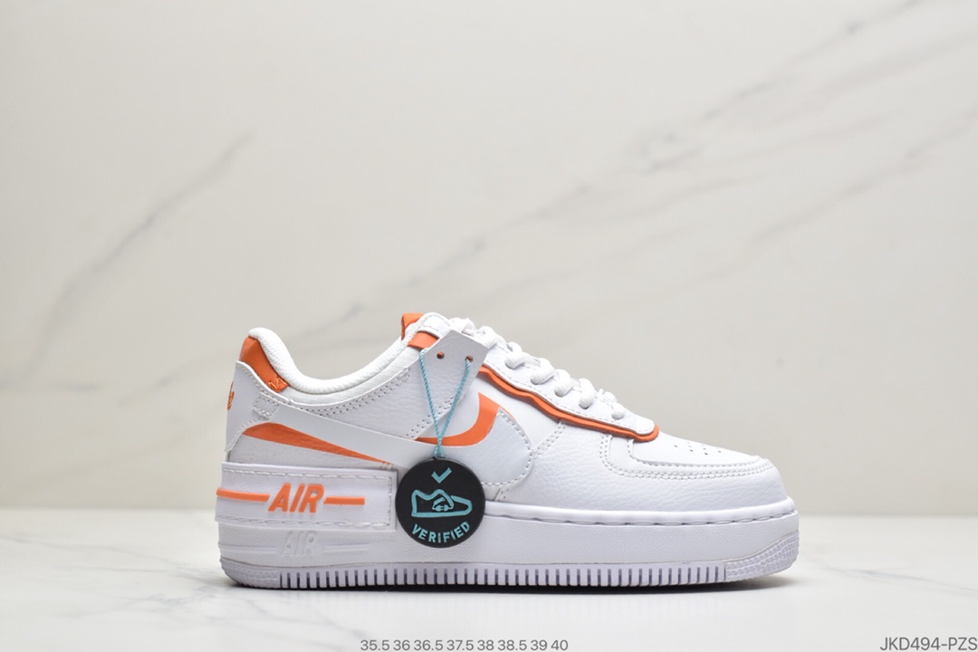 160 公司级NIKE/耐克 Air Force 1 Shadow 空军一号 “马卡龙新配色“ DA4291-100