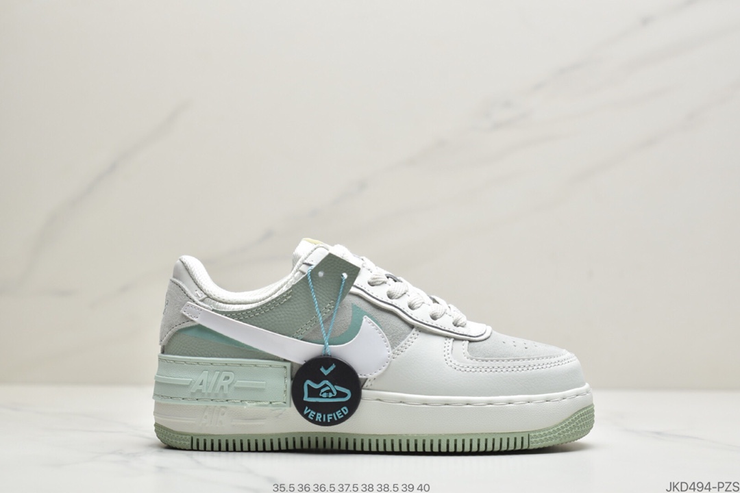 160 公司级NIKE/耐克 Air Force 1 Shadow 空军一号 “马卡龙新配色“ DA4291-100
