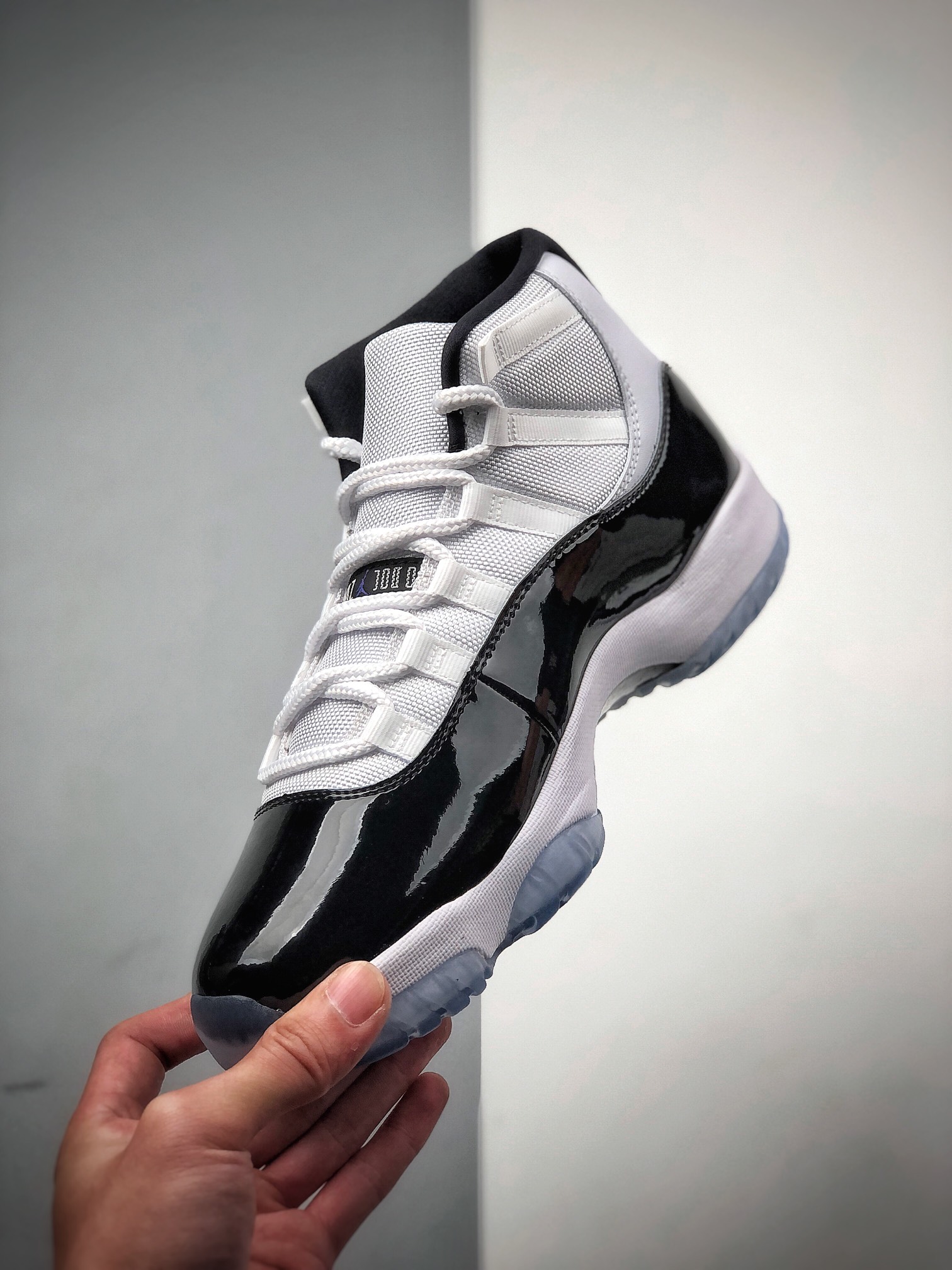 420 纯原级  Air Jordan 11Concord aj11康扣黑白 复刻高帮男鞋 378037-100