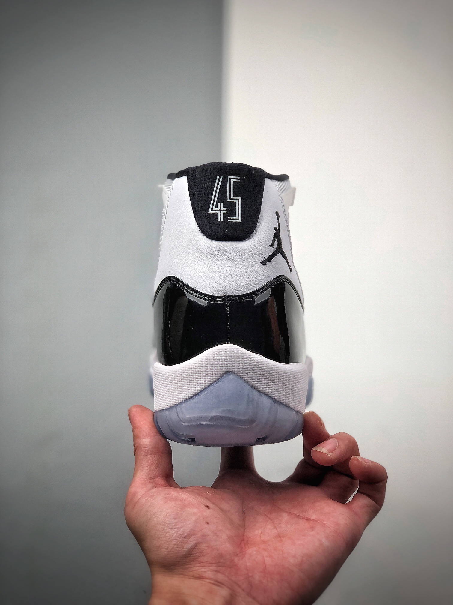 420 纯原级  Air Jordan 11Concord aj11康扣黑白 复刻高帮男鞋 378037-100