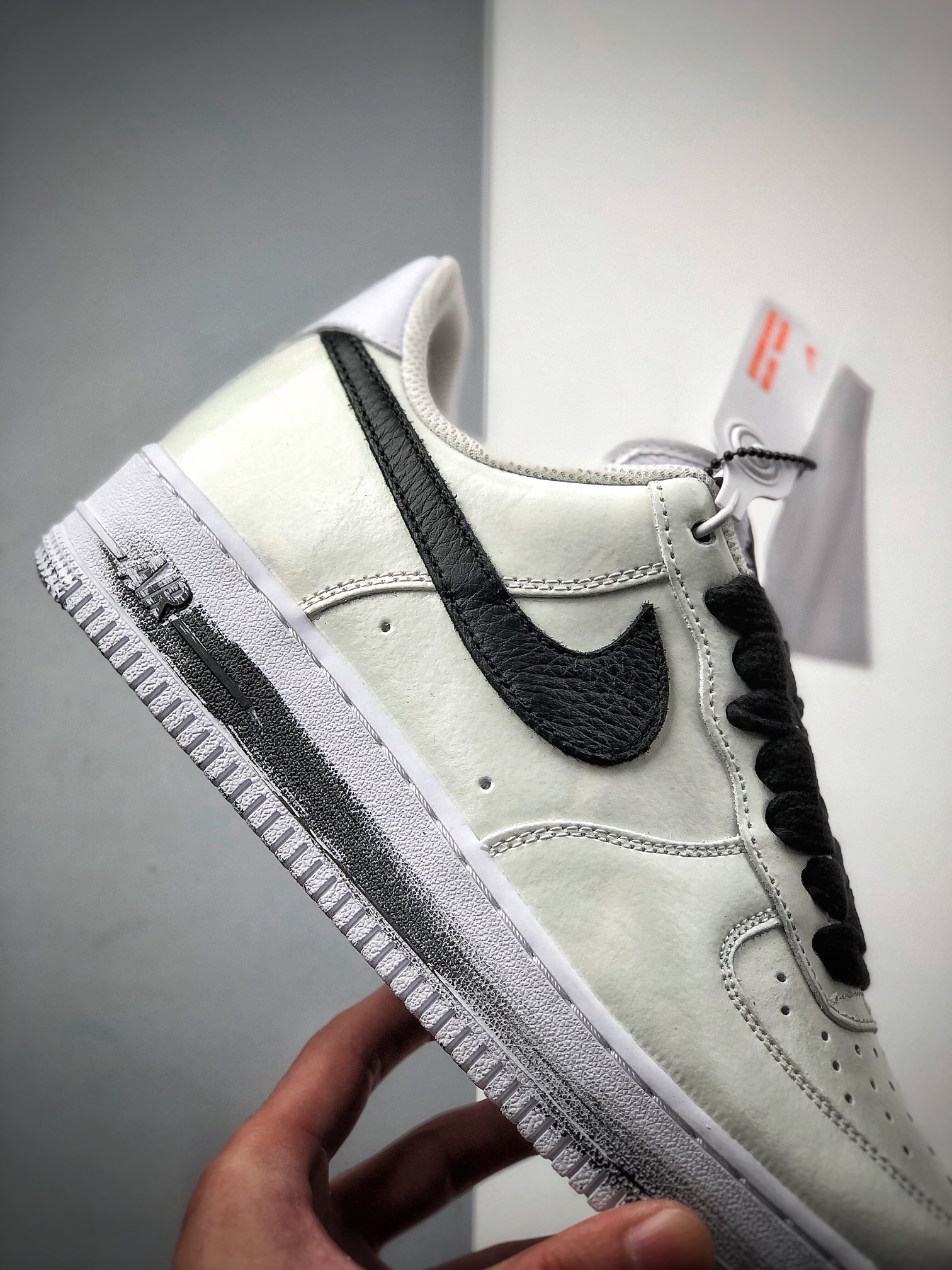 400 PEACEMINUSONE x Nike Air Force 1 '07 Low ”白黑”空军低帮经典百搭休闲运动板鞋DD322-100