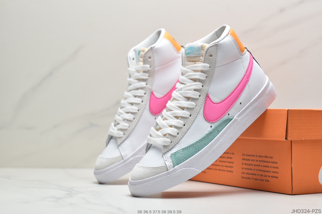 190 Nike Blazer Mid '77 SUEDE 小麦棕黄 生胶 经典开拓者中帮百搭休闲运动板鞋DB5461-700