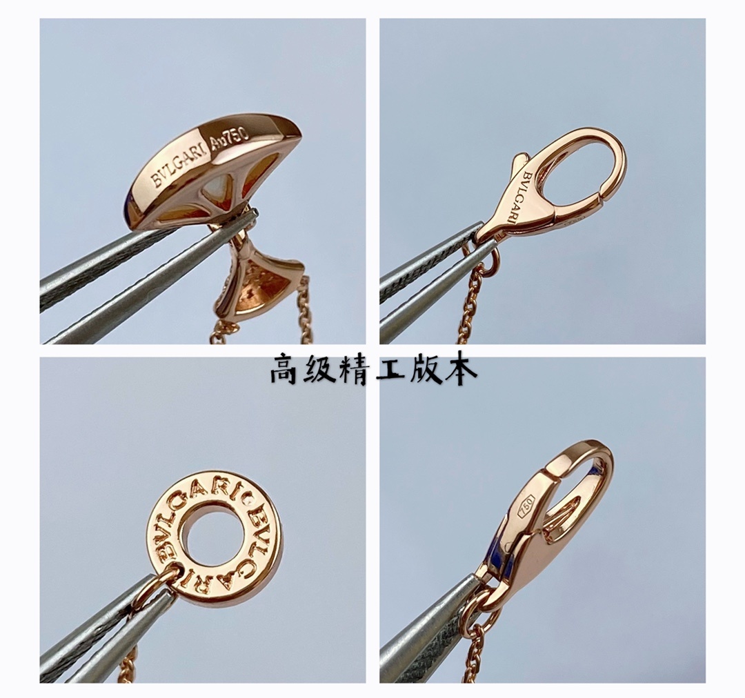 高级精工版中号高级白贝母头带钻裙子项