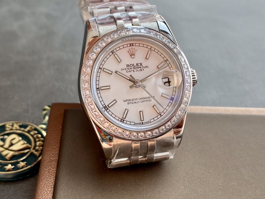 SK Factory 女款 劳力士Rolex 日志型31mm 自動機械腕時計