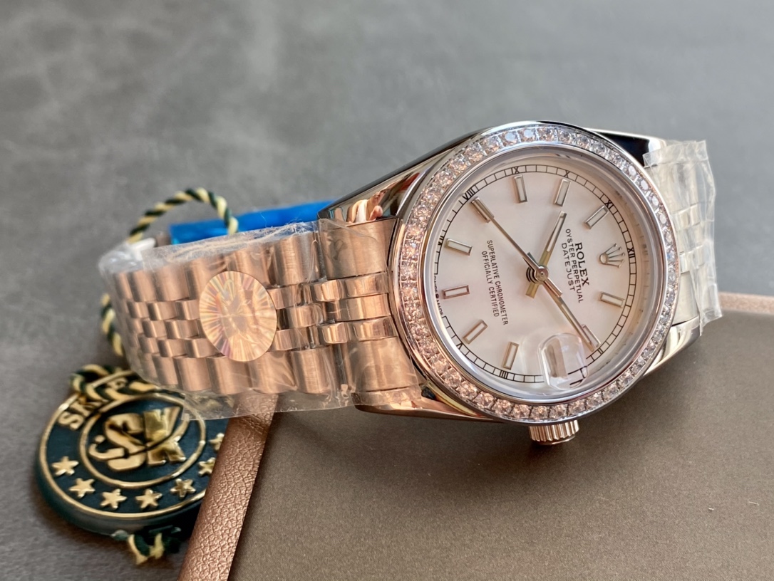 SK Factory 女款 劳力士Rolex 日志型31mm 自動機械腕時計