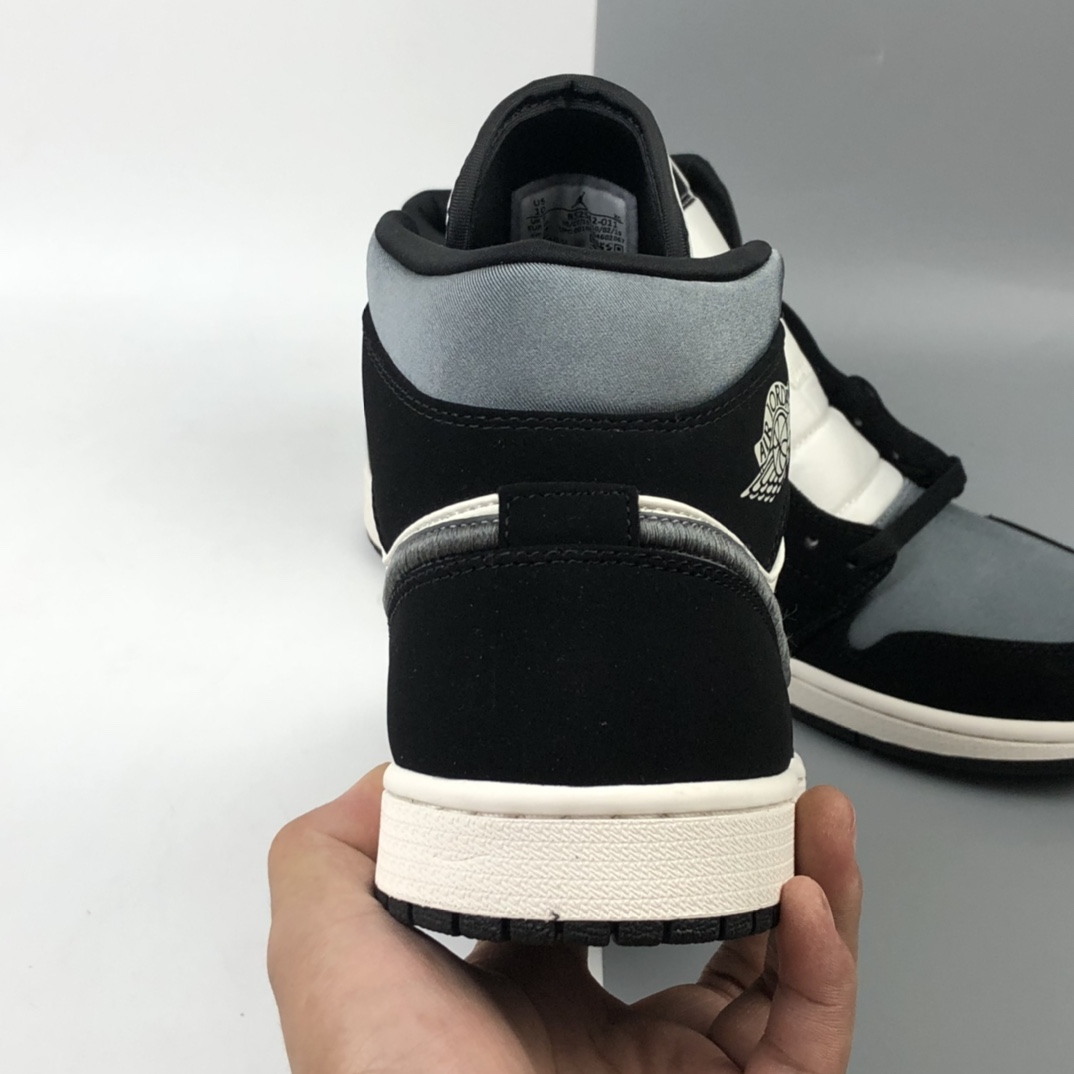260  Air Jordan 1 Mid AJ1 乔1 中帮百搭休闲运动板鞋 852542-011