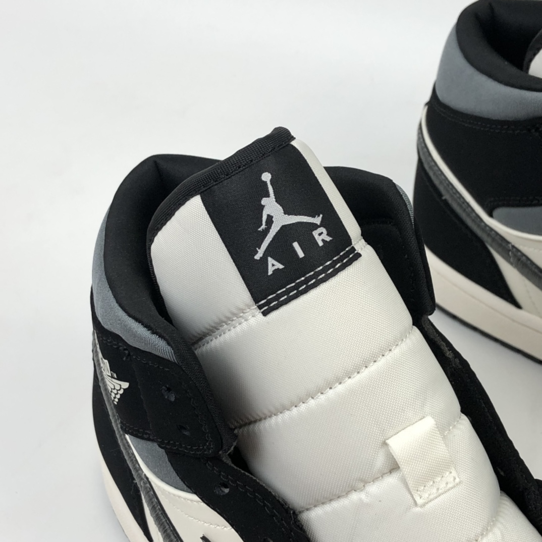 260  Air Jordan 1 Mid AJ1 乔1 中帮百搭休闲运动板鞋 852542-011