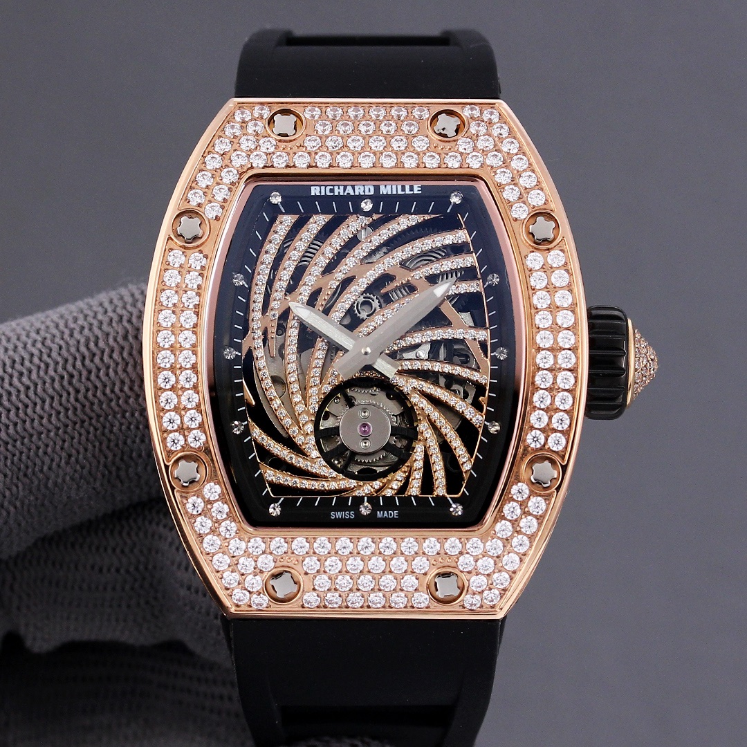 “RICHARD MILLE RM51-02: Stylish Unisex Wristwatch with Scratch-Resistant Crystal Glass” - 图片 3