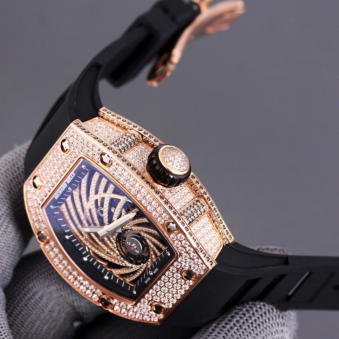 “RICHARD MILLE RM51-02: Stylish Unisex Wristwatch with Scratch-Resistant Crystal Glass” - 图片 6