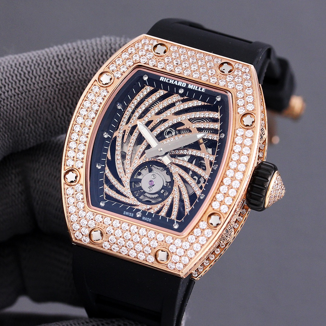 “RICHARD MILLE RM51-02: Stylish Unisex Wristwatch with Scratch-Resistant Crystal Glass” - 图片 2