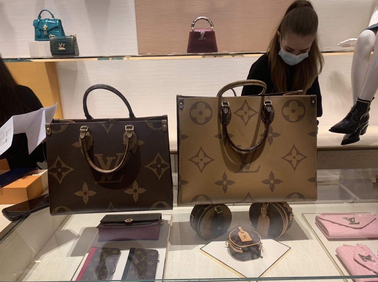 NO:176323,Onthego Large Genuine Illustration Model M44576,19860909Onthego 大号 正品图解 型号M44576,,Bag