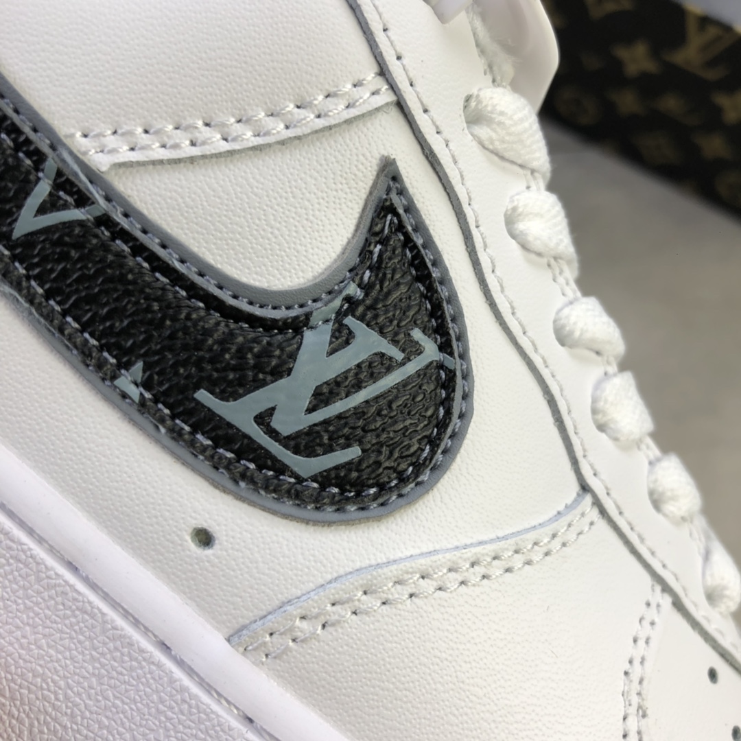 180 耐克 Nike Air Force 1 Low x Louis Vuitton 路易威登联名印花 AR7719-101
