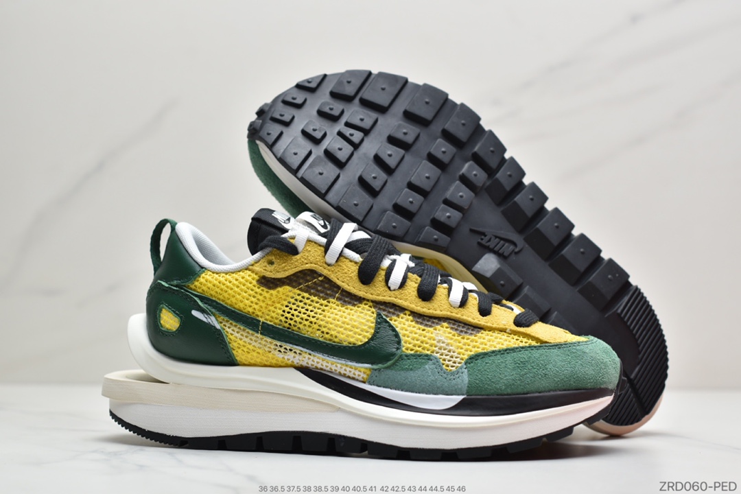 320 公司级Sacai X NIKe regasus vaporrly SP 华夫三代3.0走秀 黄绿重磅联名 CV1363-700
