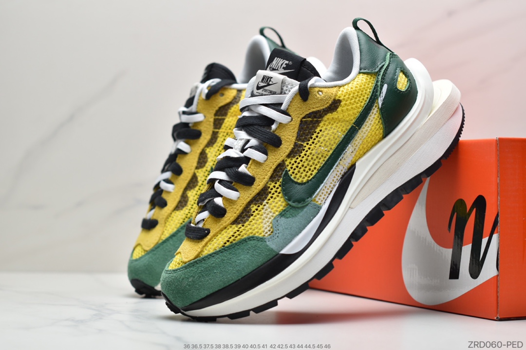 320 公司级Sacai X NIKe regasus vaporrly SP 华夫三代3.0走秀 黄绿重磅联名 CV1363-700