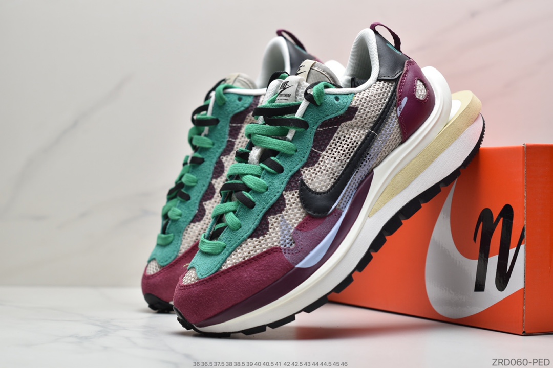 320 公司级Sacai X NIKe regasus vaporrly SP 华夫三代3.0走秀 黄绿重磅联名 CV1363-700
