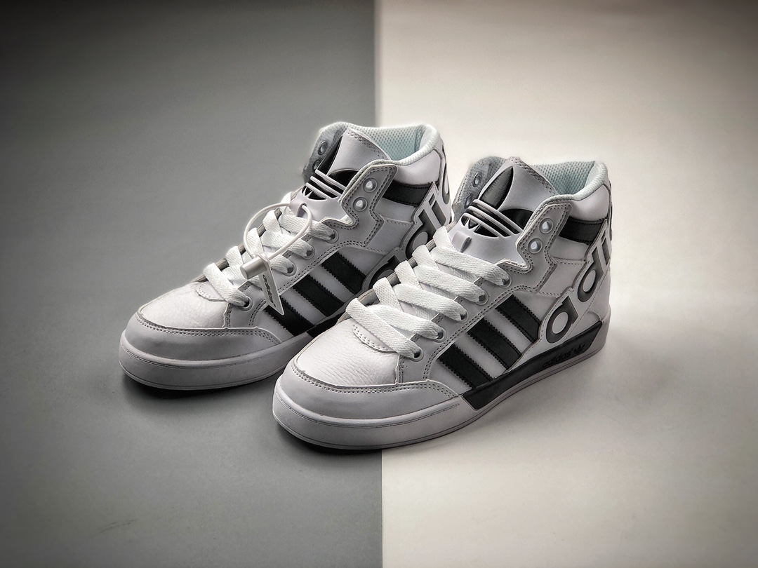 200 HARDCOURT HI BIG LOGO 大三叶草高帮板鞋 CM8068