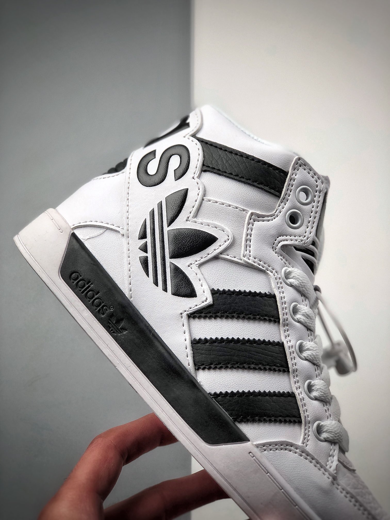 200 HARDCOURT HI BIG LOGO 大三叶草高帮板鞋 CM8068