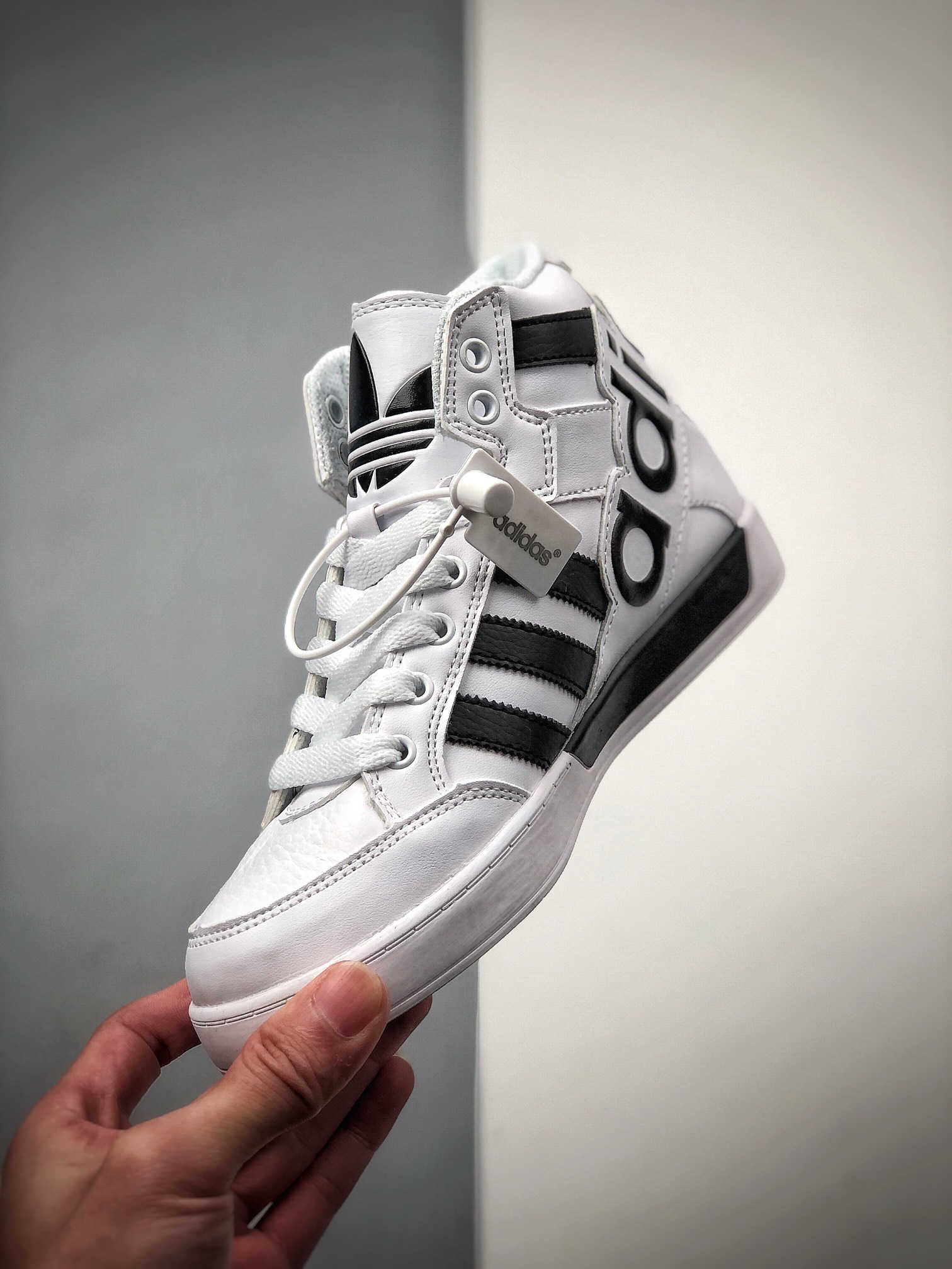 200 HARDCOURT HI BIG LOGO 大三叶草高帮板鞋 CM8068