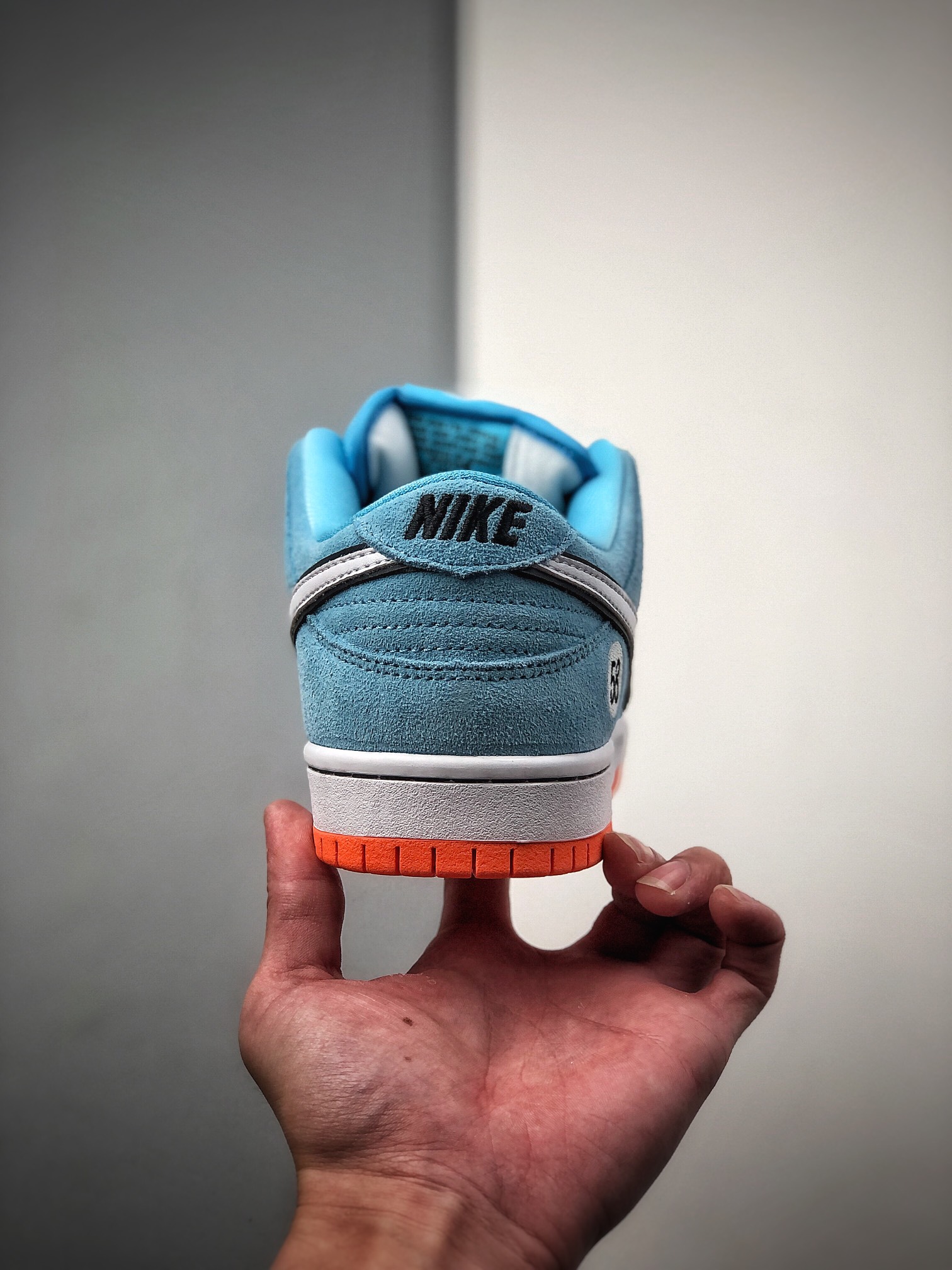 280  WE CLUB 58 x NK SB Dunk Low Pro”Club 58 Gulf”扣篮系列低帮休闲运动滑板板鞋BQ6817-401
