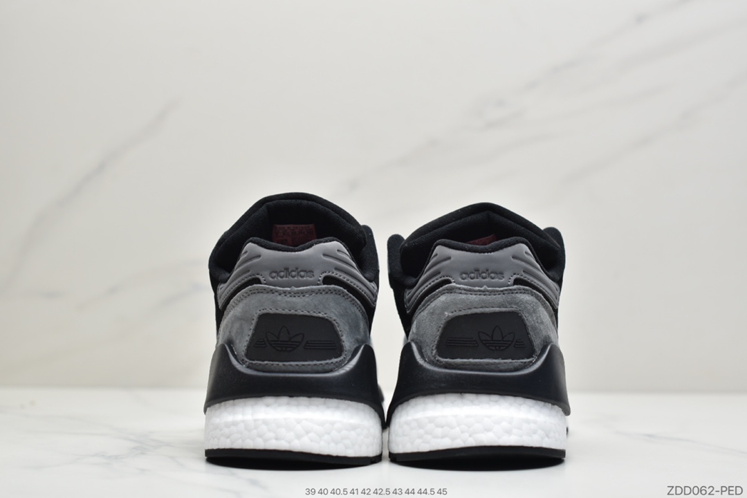 220 公司级阿迪达斯Adidas Zx 930 x Eqt 全掌Boost爆米花三叶草复古跑鞋  G26755