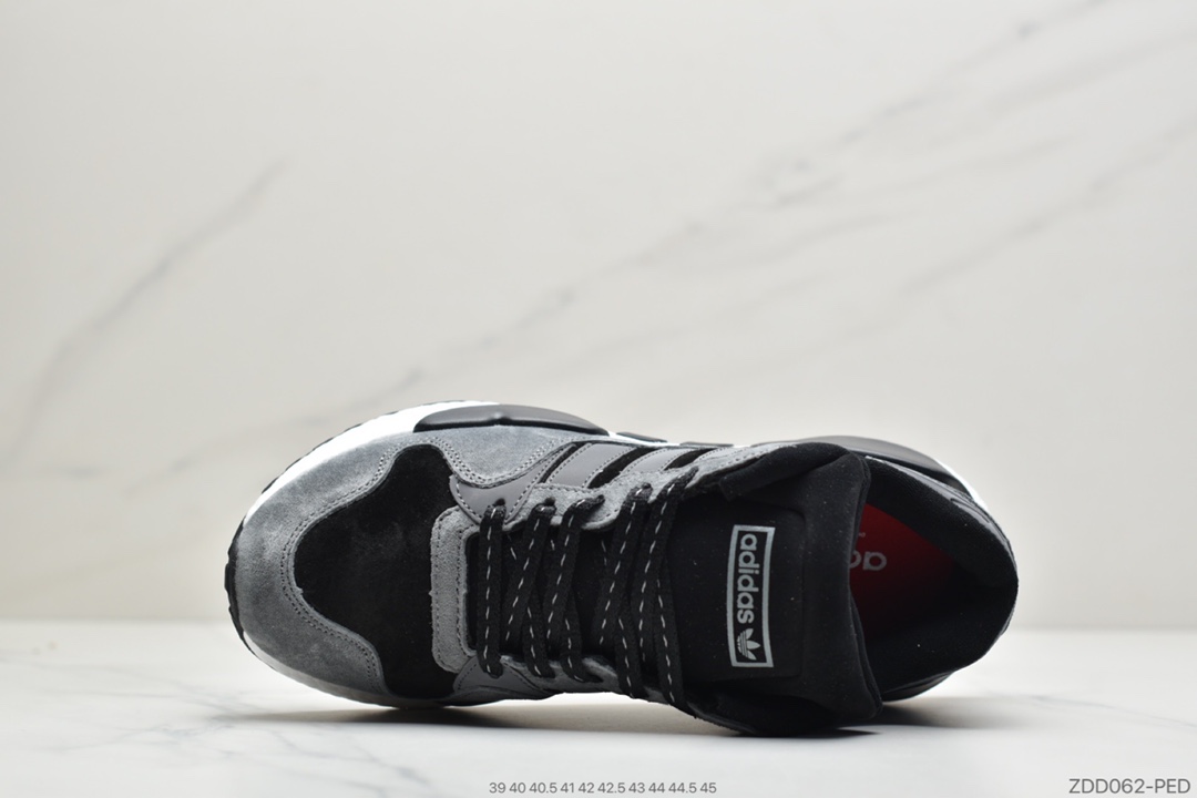 220 公司级阿迪达斯Adidas Zx 930 x Eqt 全掌Boost爆米花三叶草复古跑鞋  G26755