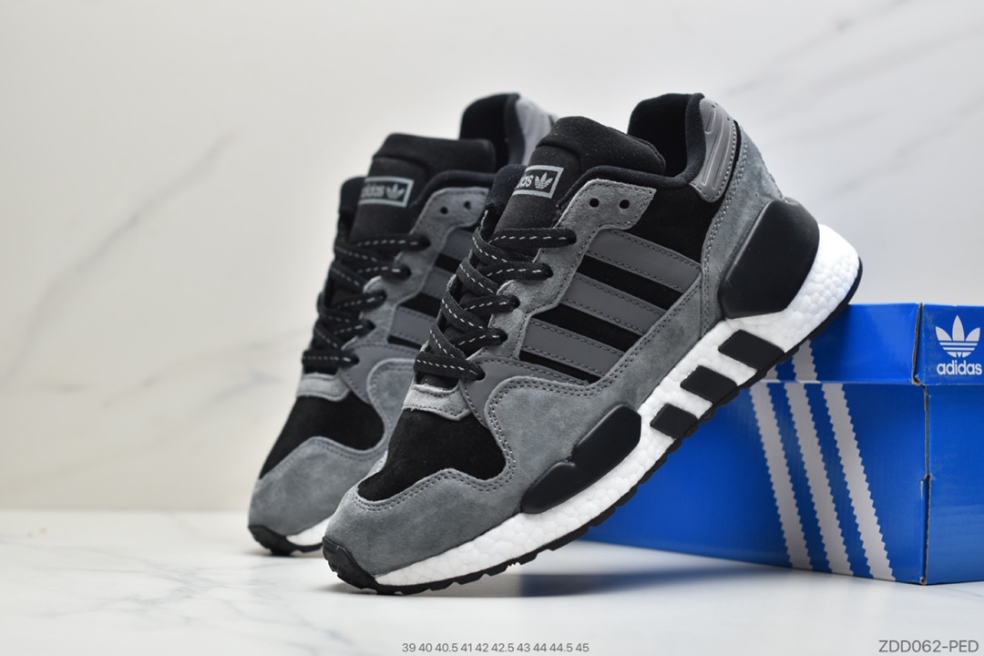 220 公司级阿迪达斯Adidas Zx 930 x Eqt 全掌Boost爆米花三叶草复古跑鞋  G26755