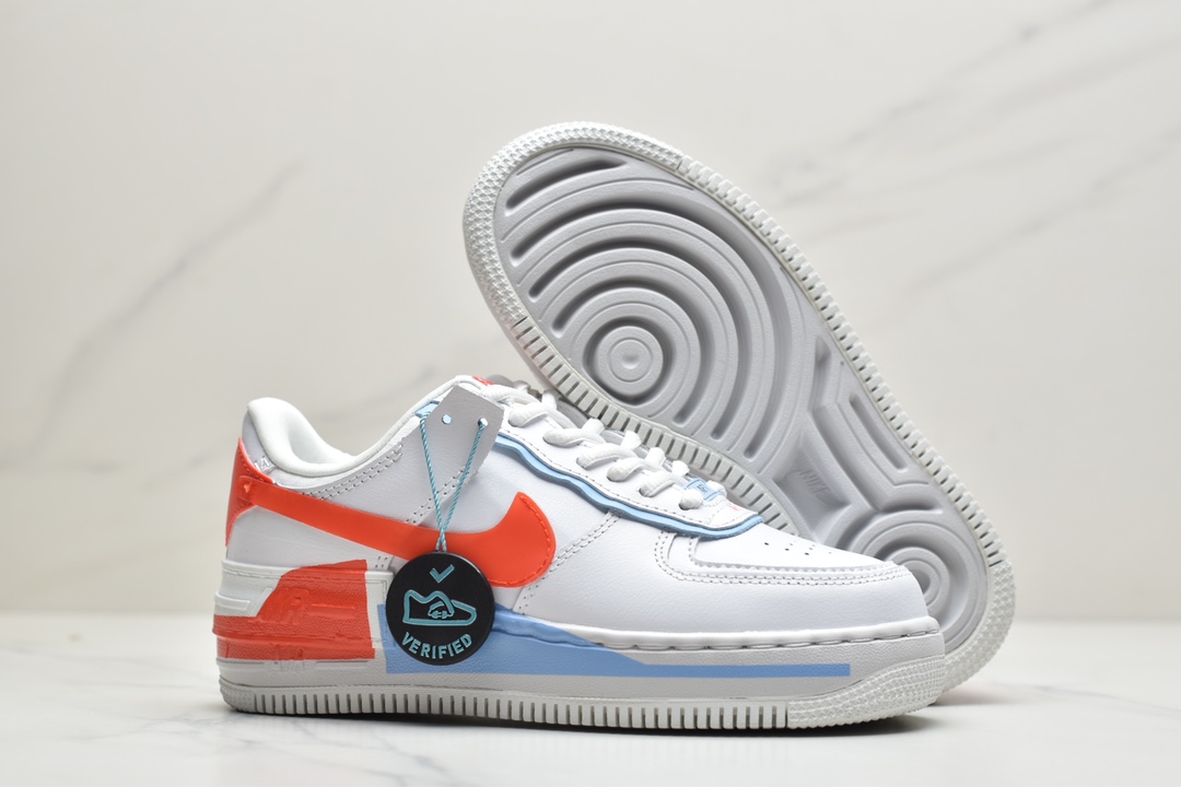 160 公司级NIKE耐克 Air Force 1 Shadow 空军一号 “马卡龙新配色“DA4291-100