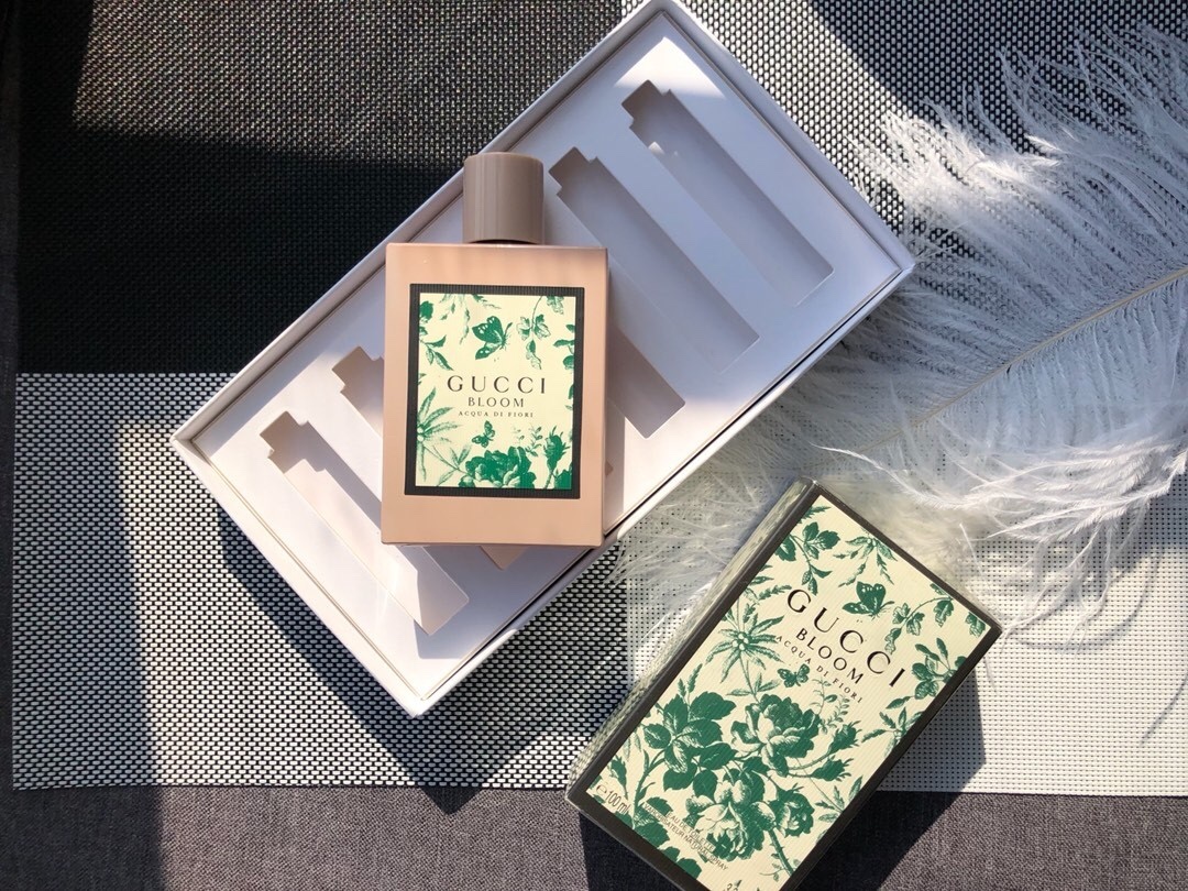 专柜品质古驰 Gucci Bloom绿色繁花之水女士香水50ml 2