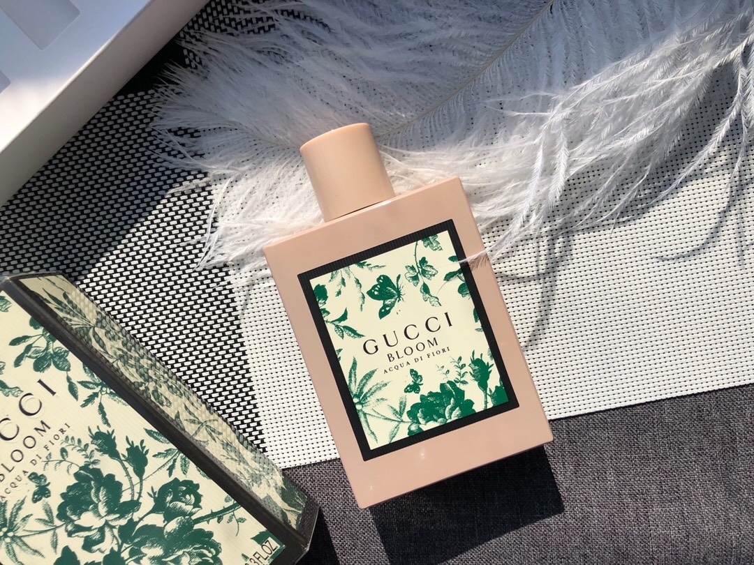 专柜品质古驰 Gucci Bloom绿色繁花之水女士香水50ml 4