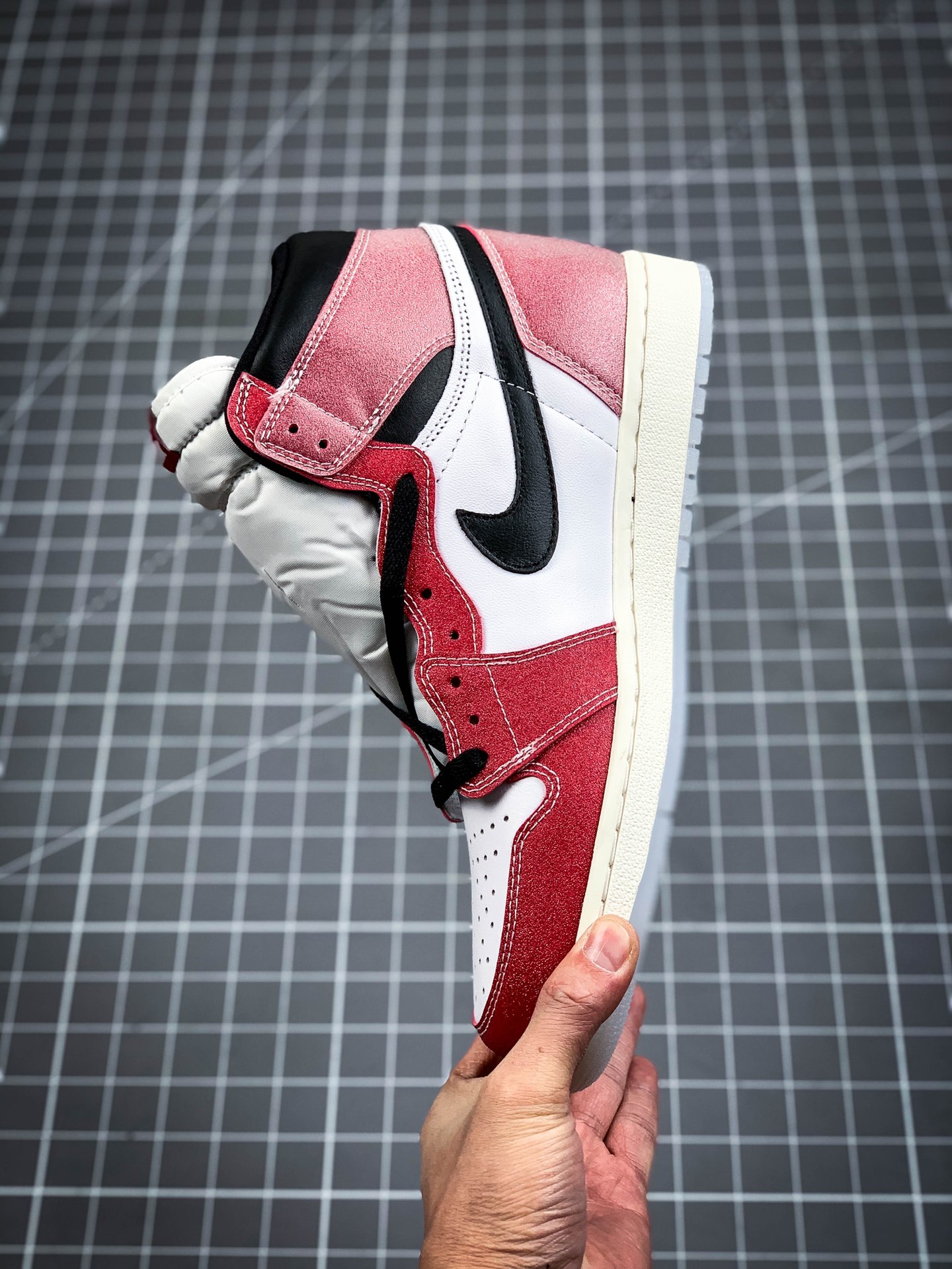 320 全新芝加哥配色 Air Jordan 1 HIGH AJ1 乔一高帮 DA2728-100