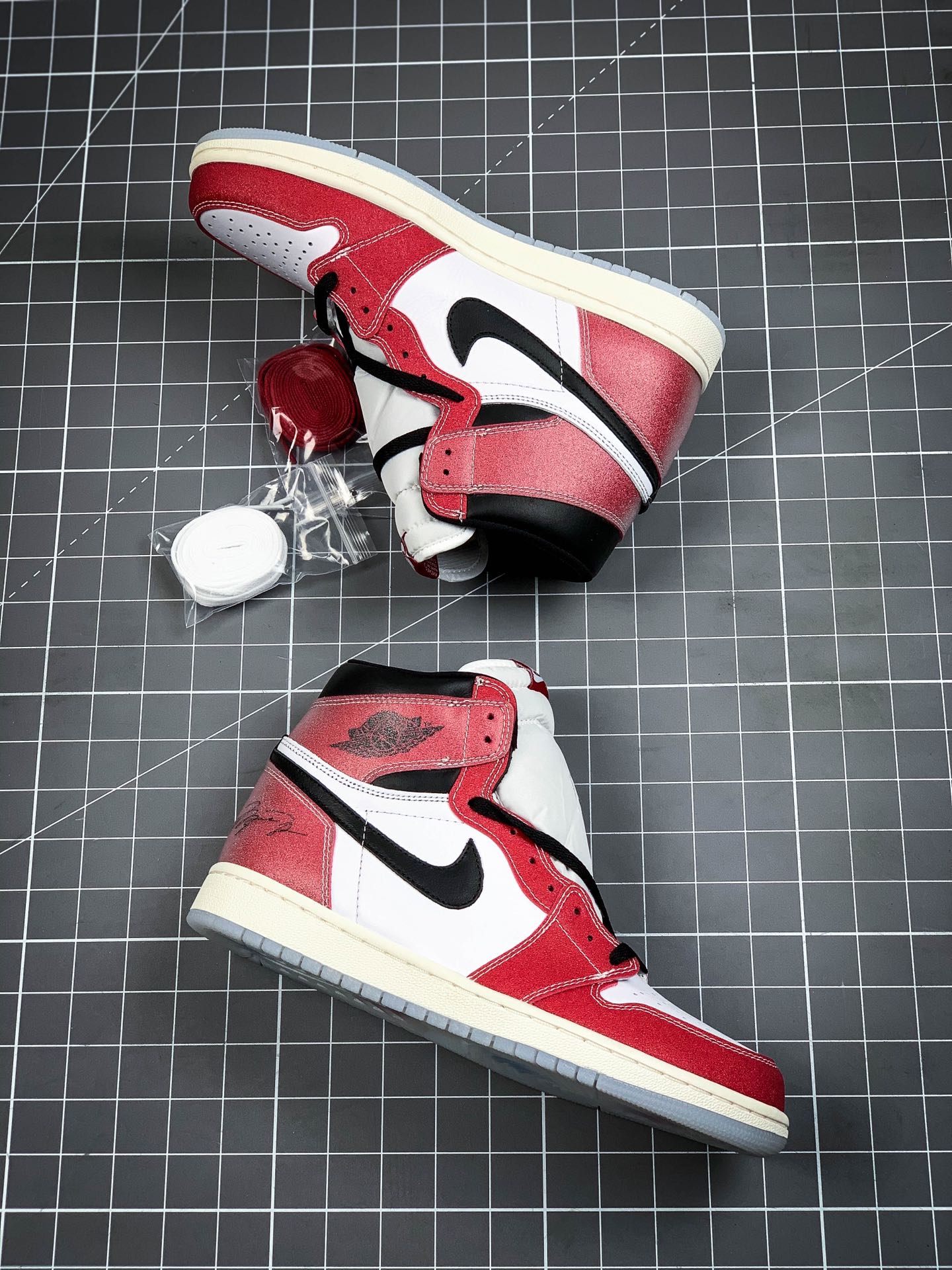 320 全新芝加哥配色 Air Jordan 1 HIGH AJ1 乔一高帮 DA2728-100