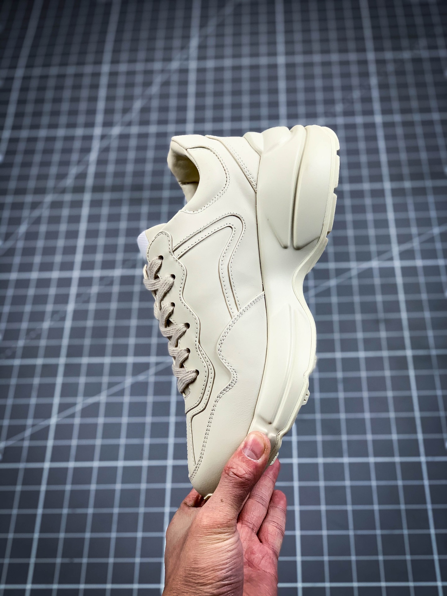 500 纯原 古驰 老爹鞋 唐老鸭 Gucci Rhyton Vintage Trainer Sneaker 充正版本