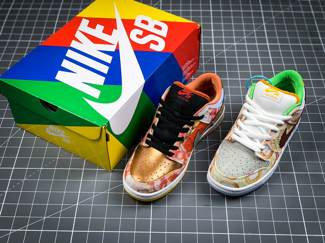 380 纯原SB Dunk Low “CNY”中国年鸳鸯扎染 CV1628-800