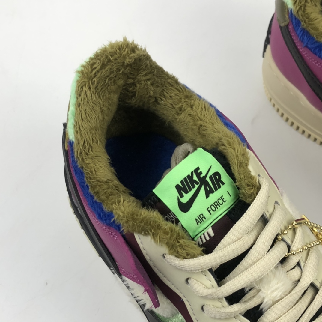 240 Nk Air Force 1 Shadow 空军一号加绒 马卡龙卡其灰轻量增高低帮百搭板鞋 CT1985-500