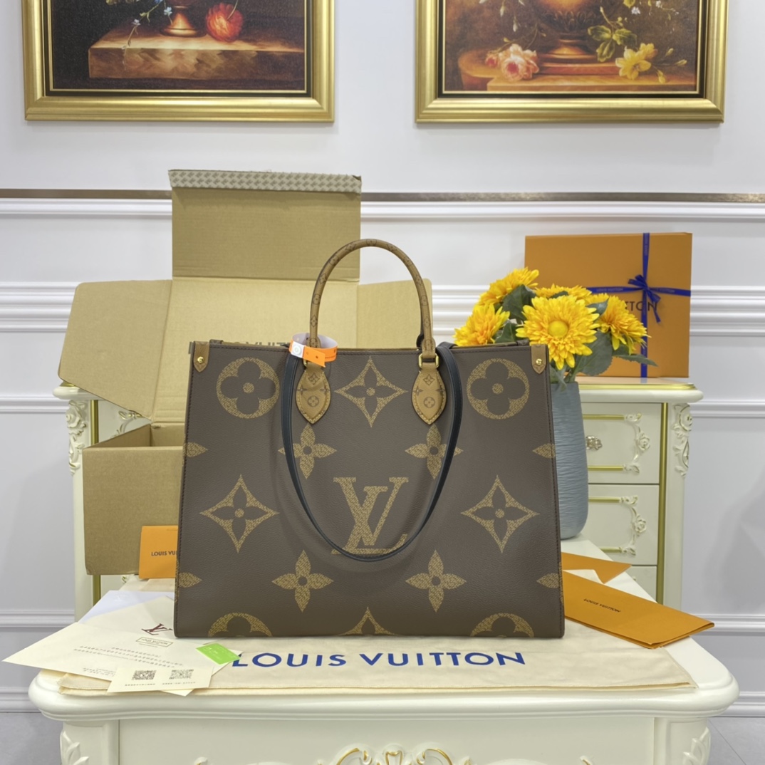 Louis Vuitton LV Onthego Bags Handbags 2023 Replica Wholesale Cheap Sales Online
 Monogram Reverse Canvas M44576