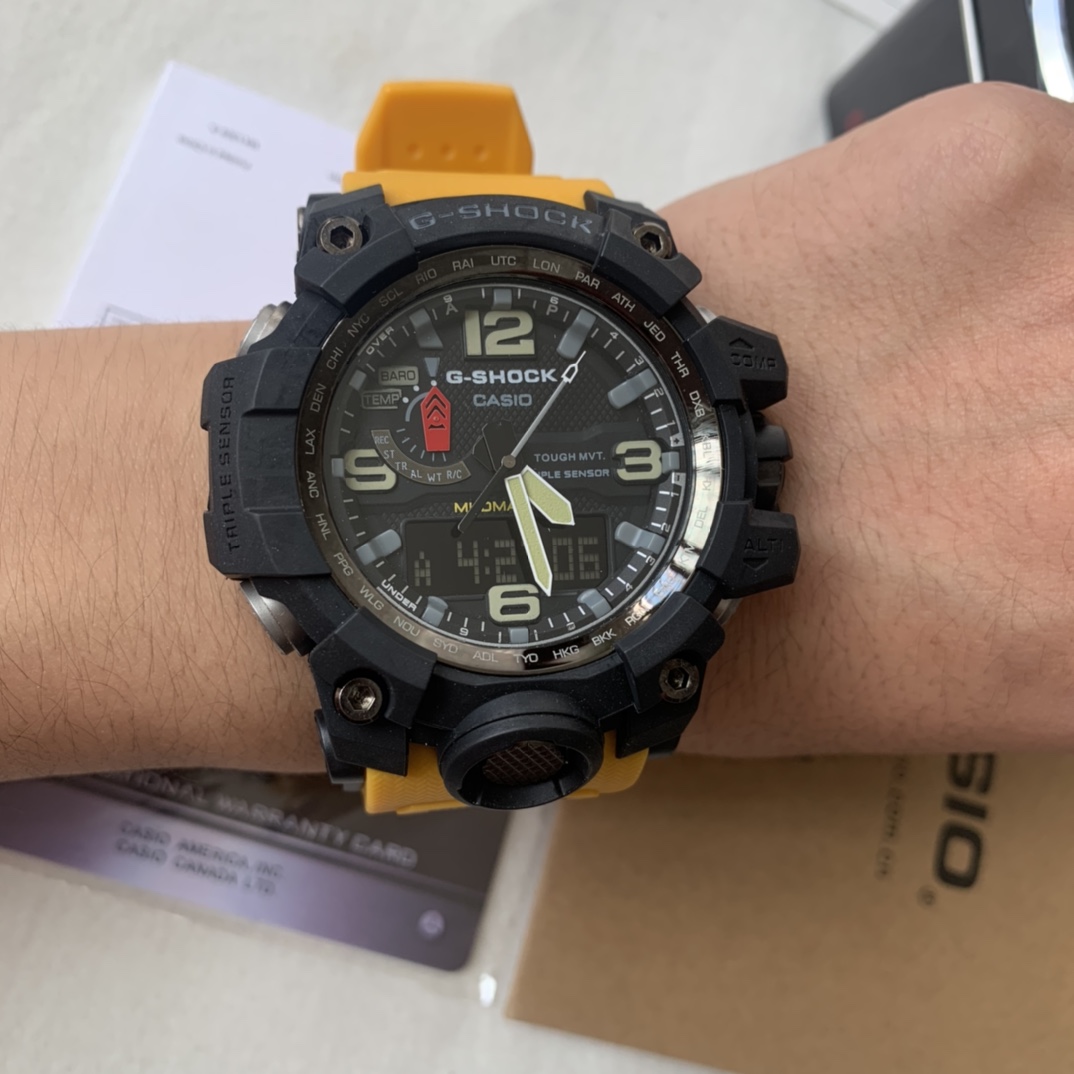 Casio envío incluido, Gran Rey del Barro No.5 amarillo y negro, fotos reales