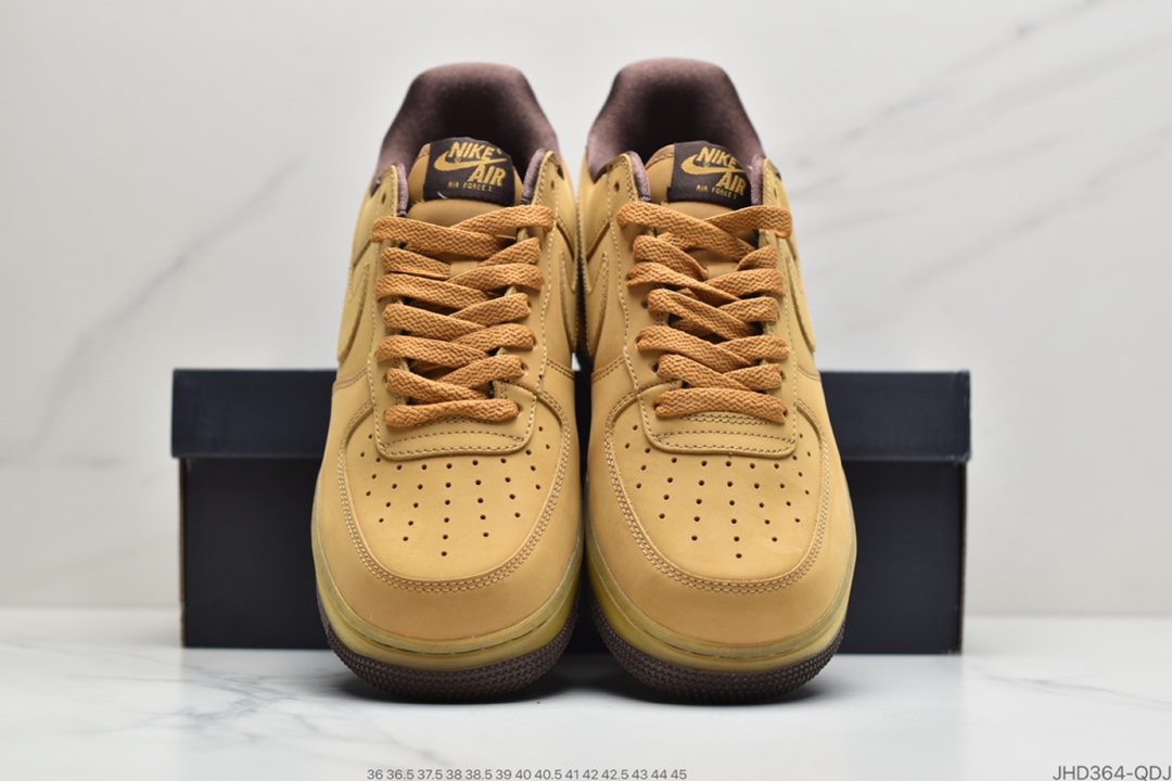 190 全新耐克Nike Air Force 1 CO.JP Retro SP”Wheat Mocha”空军一号低帮经典百搭休闲运动板鞋“麦黄摩卡半透明”DC7504-700