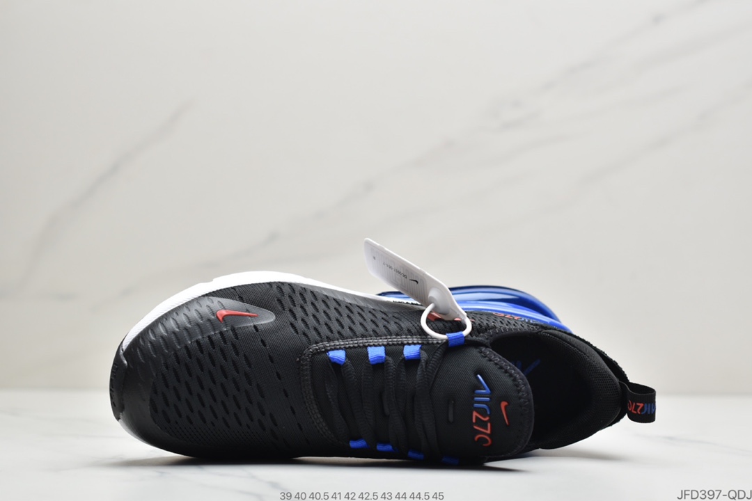170 公司级 耐克 Nike Max 270 Flyknit 原标原盒飞线针织网面透气半掌气垫跑鞋DC0957-001