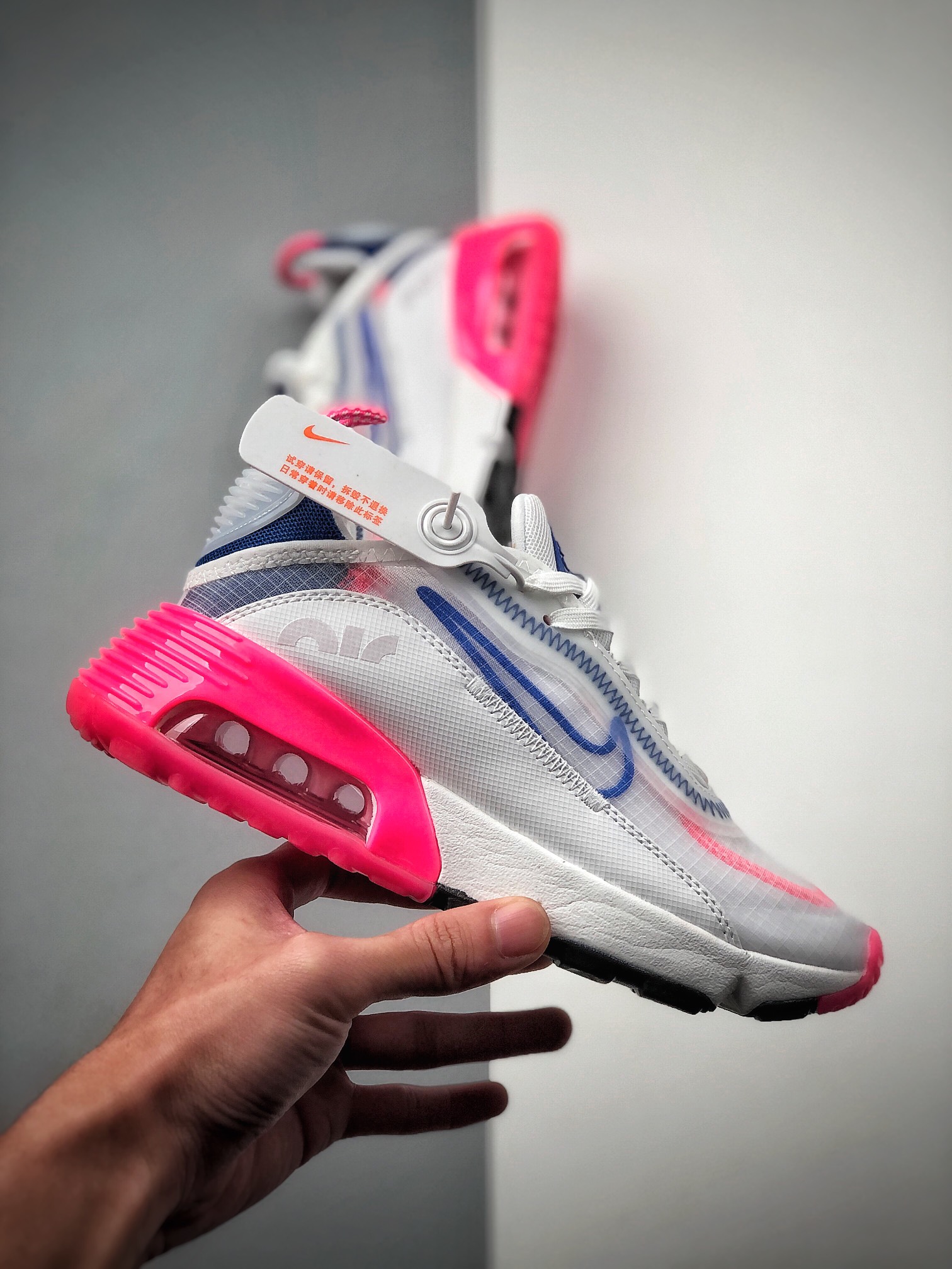 180 Neymar x Nike Air Max 2090 缓震气垫鞋 耐磨防滑 超透气休闲跑步鞋CZ3867-101
