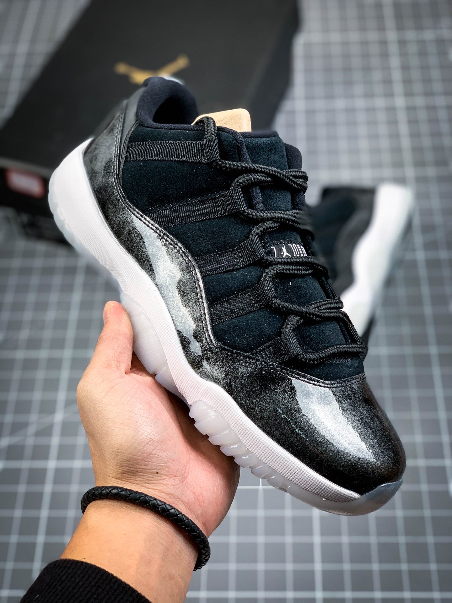 合集 400 独家首发 原装纯原出货 Air Jordan 11 Retro Low Barons 伯爵低帮 情怀之作 528895-012