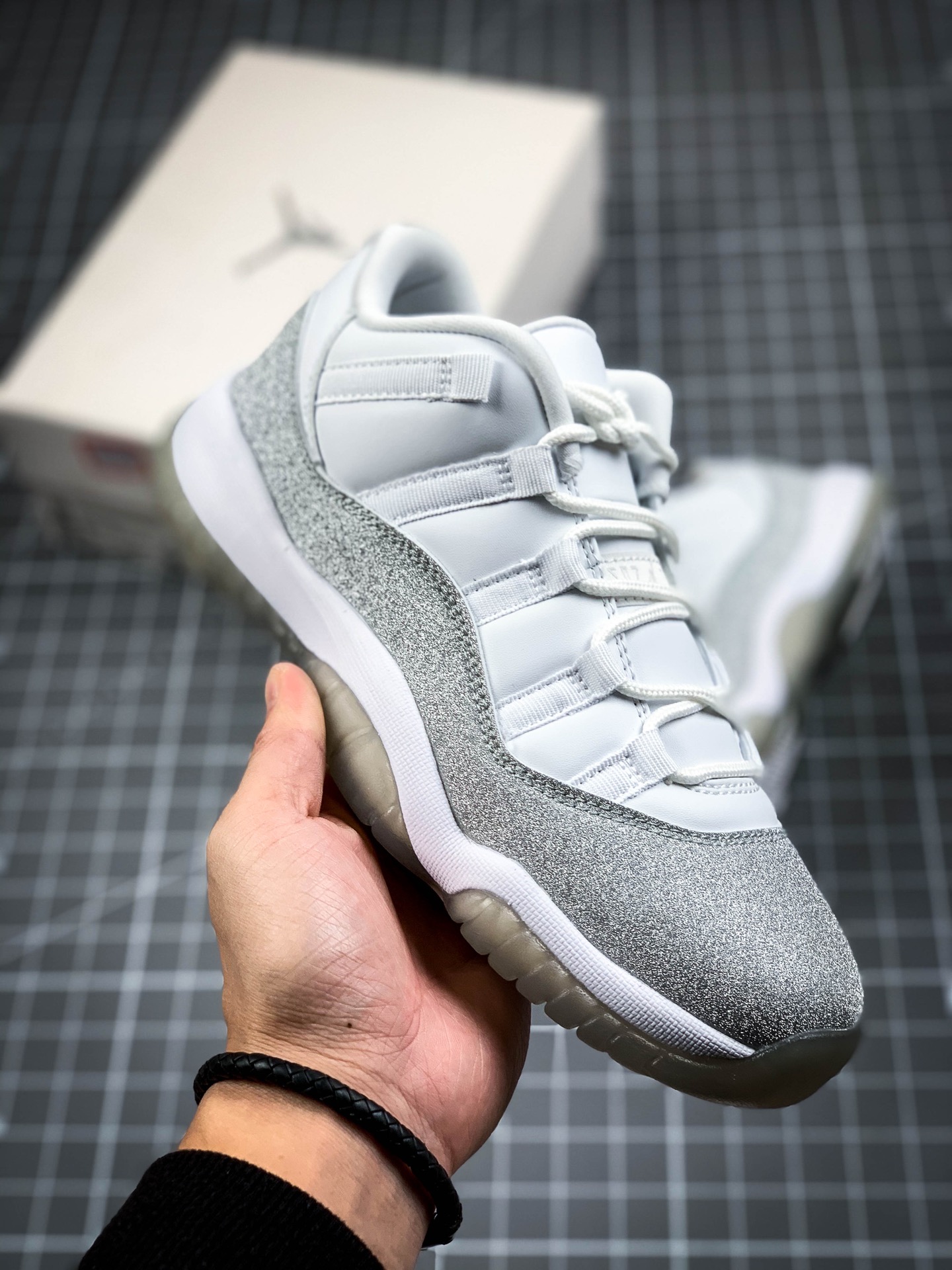 合集 400 独家首发 原装纯原出货 Air Jordan 11 Retro Low Barons 伯爵低帮 情怀之作 528895-012