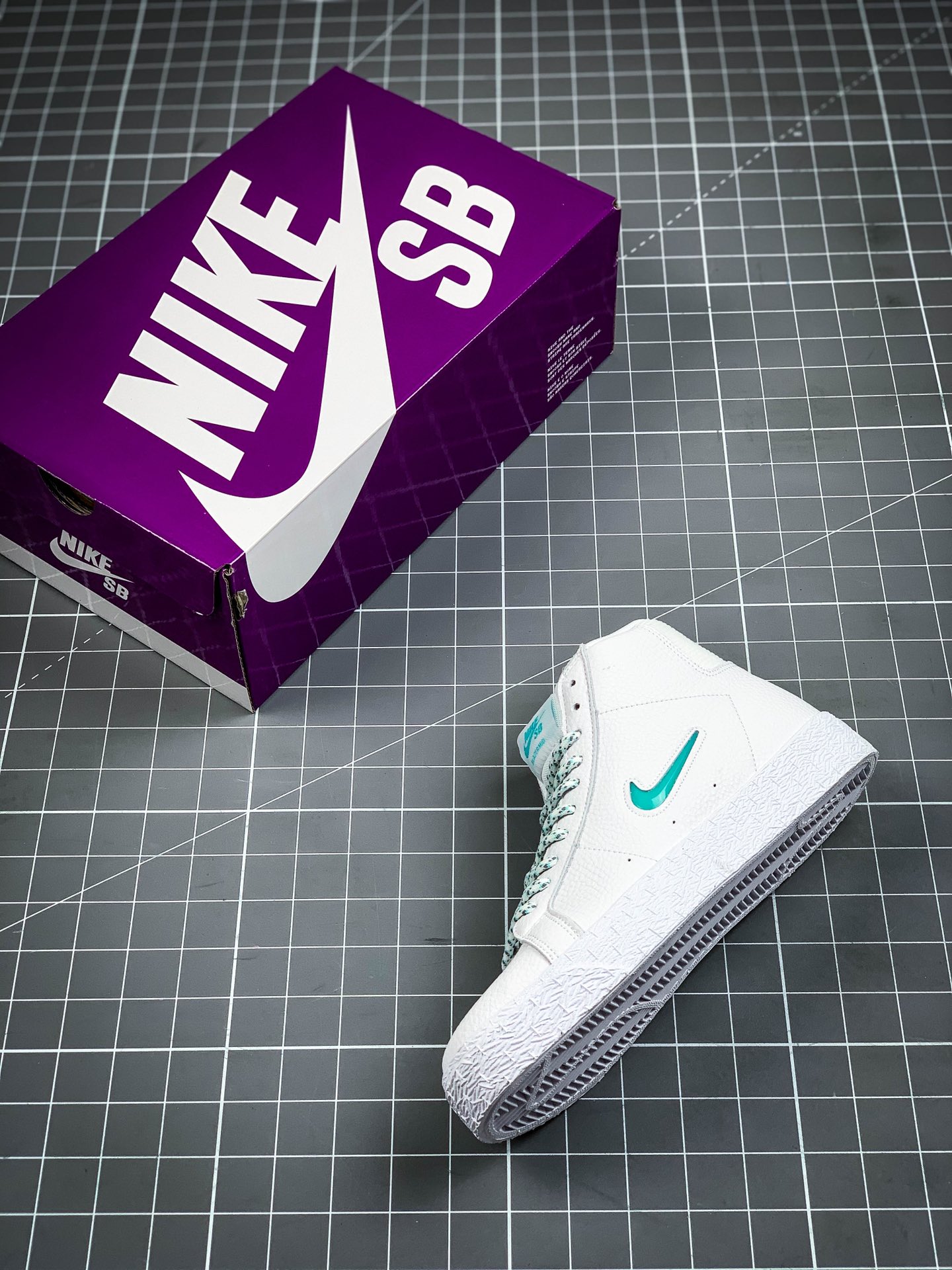 240 Nike Blazer 白 经典开拓者高帮 CU5283-100
