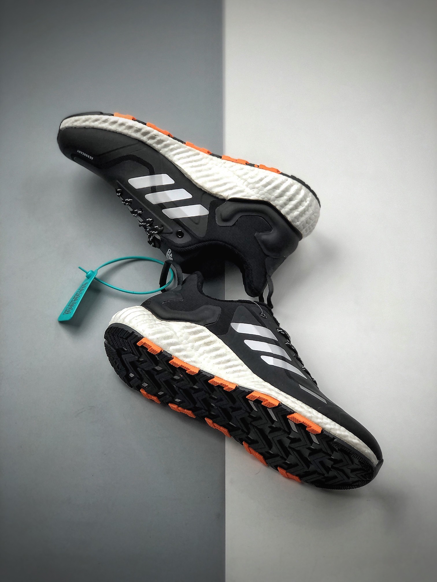 200  公司级#核心推荐Adidas  Alphabounce Boost M 阿尔法爆米花弹力缓震休闲运动跑鞋EG6086