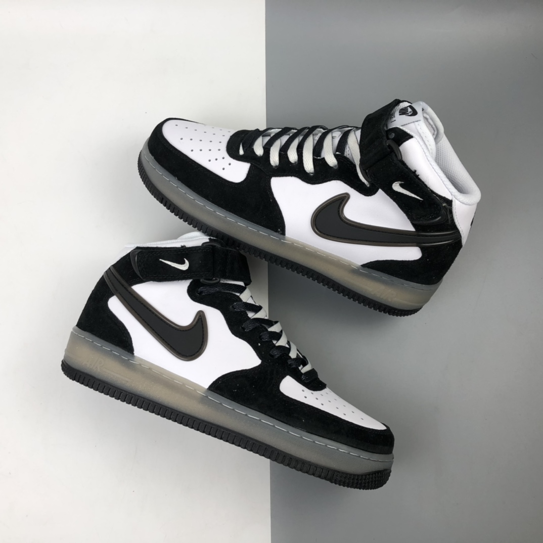 260 Slam Jam x Nk Air Force 1'07 Mid 联名系列磨砂皮革中帮休闲板鞋 BC9825-101