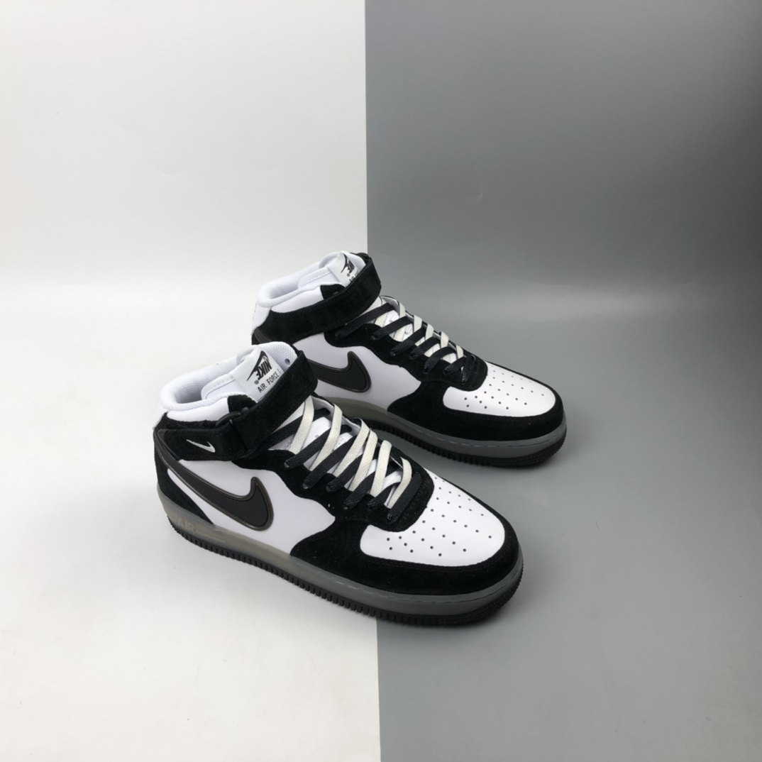 260 Slam Jam x Nk Air Force 1'07 Mid 联名系列磨砂皮革中帮休闲板鞋 BC9825-101